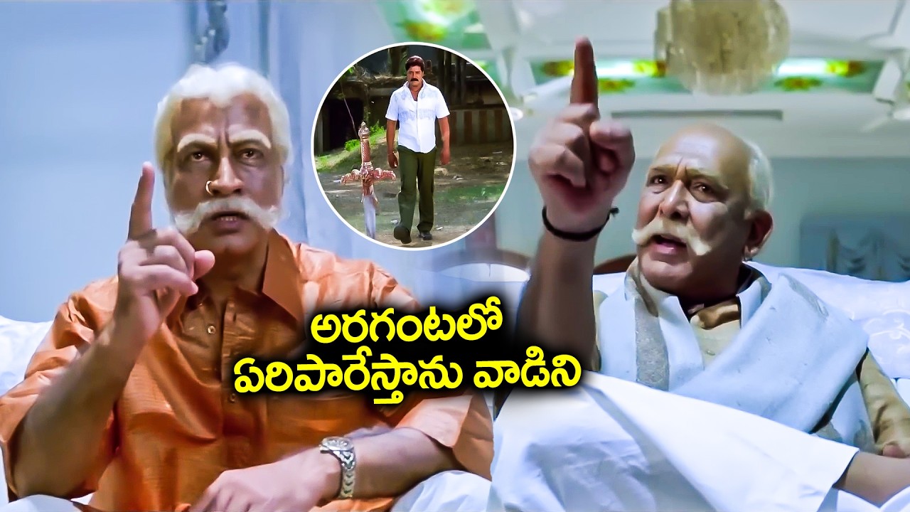 Vijay Chandar & Pradeep Rawat Super Hit Revenge Scene | SriHari | Hanumanthu Movie Scenes