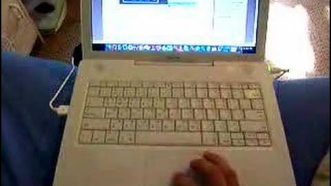 Two finger click for iBook G4 1GHz 14