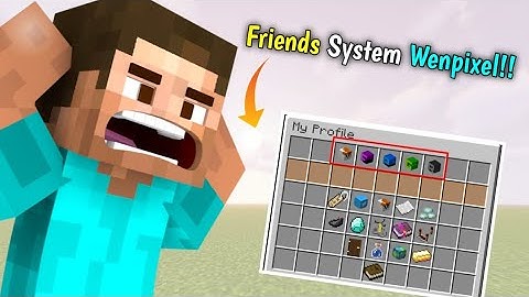 Wenpixel New Friends System | Hypixel Like Skyblock For Mcpe !