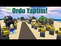 Ordu yaptım! Kazandımmı? - Tower Defense Simulator Beta