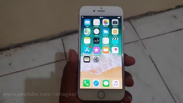 How to turn on or turn off airplane mode on iphone 6 (iOS 11)