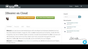 Secured DBeaver on Windows 2012 R2  Deploy on Azure , AWS and Google Cloud Platform.