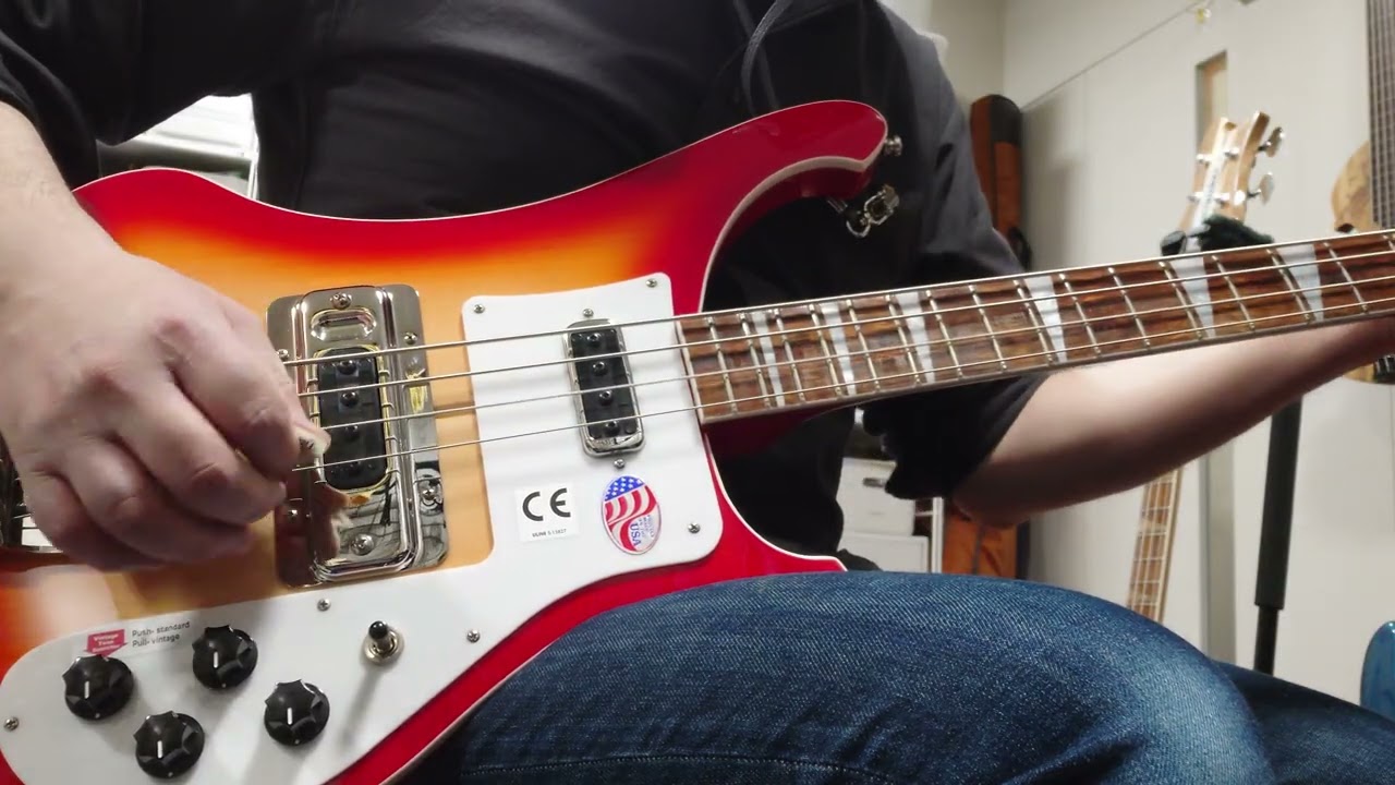 Rickenbacker 4003 Fireglo DEMO - YouTube