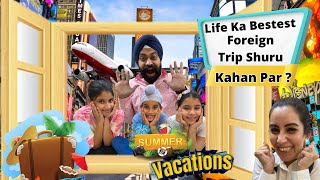 Life Ka Bestest Foreign Trip Shuru - Kahan Par ? | RS 1313 VLOGS | Ramneek Singh 1313