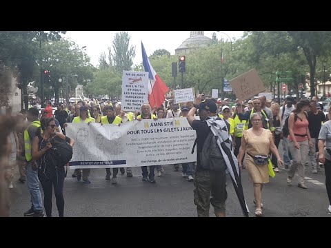 Direct Les Giletsjaunes Acte36 Paris Manif Samedi 20juillet 2019 Live Event Société