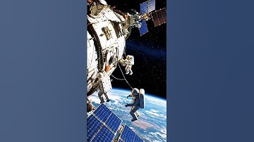 Thumbnail of Mission in Orbit 🚀 Astronauts Repair Satellite in Deep Space #space #nasa #satellite