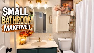 Information I Made My SMALL Bathroom Look EXPENSIVE on a Budget! 😍 | Bathroom Makeover 2026 Update