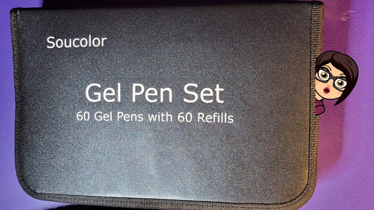 Soucolor Gel Pen Set( Review Monday)👀 