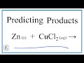 Zinc and Copper(II) Chloride Reactions