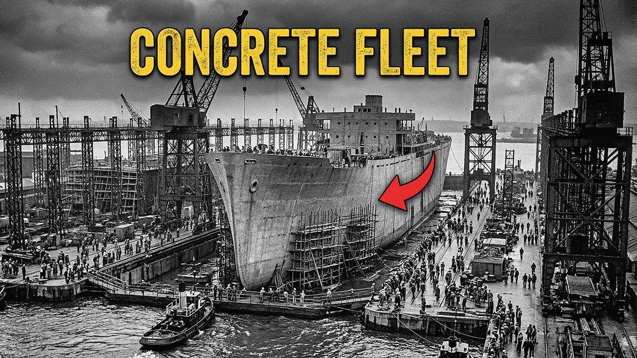 Germans Said Concrete Ships Would Never Float — Until America Proved Them Wrong