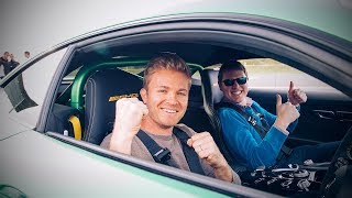 RACING SHMEE150'S NEW MERCEDES-AMG GTR! | NICO ROSBERG | VLOG