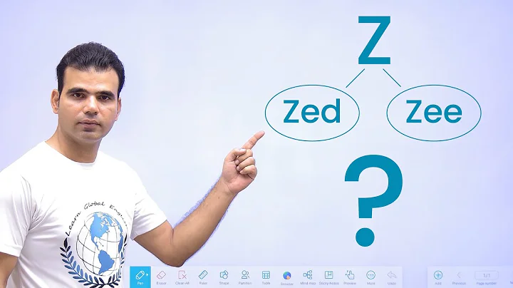 ZED or ZEE | How to Pronounce the Letter Z  | British English | American English | Pronunciation