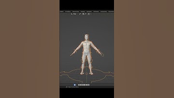 Blender Character Animation Tutorial For Dummies #shorts #blender #blendertutorial