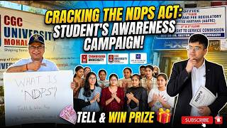NDPS Act Awareness Drive: Chandigarh University, CGC &amp; Sri Sukhmani Law College | Official Campaign