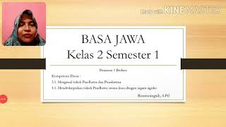 Basa jawa kelas 2 pandhawa -