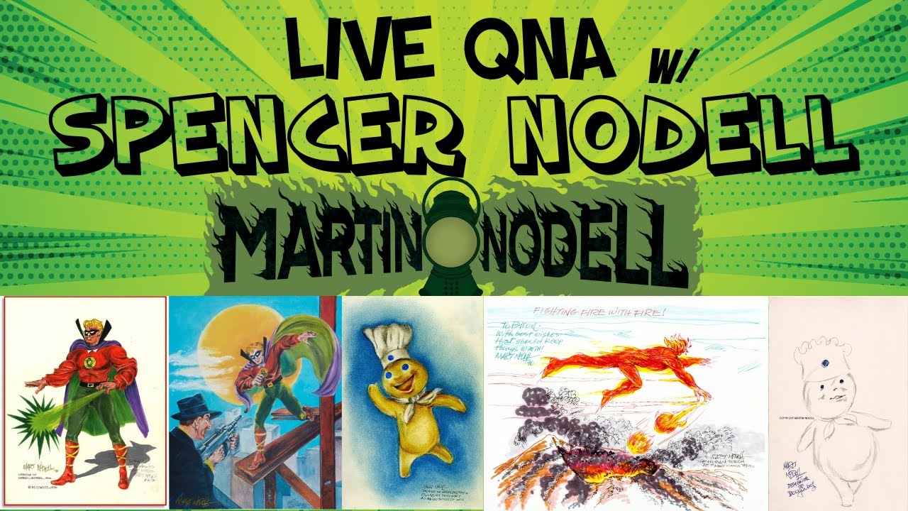 OddKey Cafe ft. Spencer Nodell (Son of Martin Nodell - Creator of GREEN LANTERN!