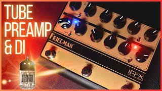 Friedman IR-X - Game Changing Tube Preamp & Direct IR Solution - Pedalboard Demo