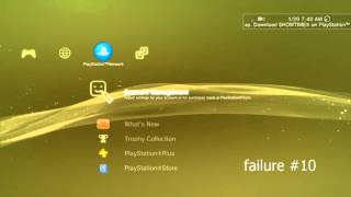 psn errors January 2016 8002308A 80023012