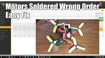 Quadcopter Motors Wrong Order: Cleanflight/Betaflight Easy Fix [UPDATED METHOD IN DESCRIPTION]