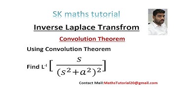 Inverse Laplace Transform Using Convolution Theorem-Laplace Transform