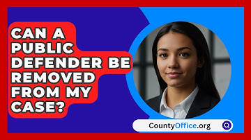 Can A Public Defender Be Removed From My Case? - CountyOffice.org