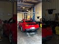 Supercharged Mustang start up