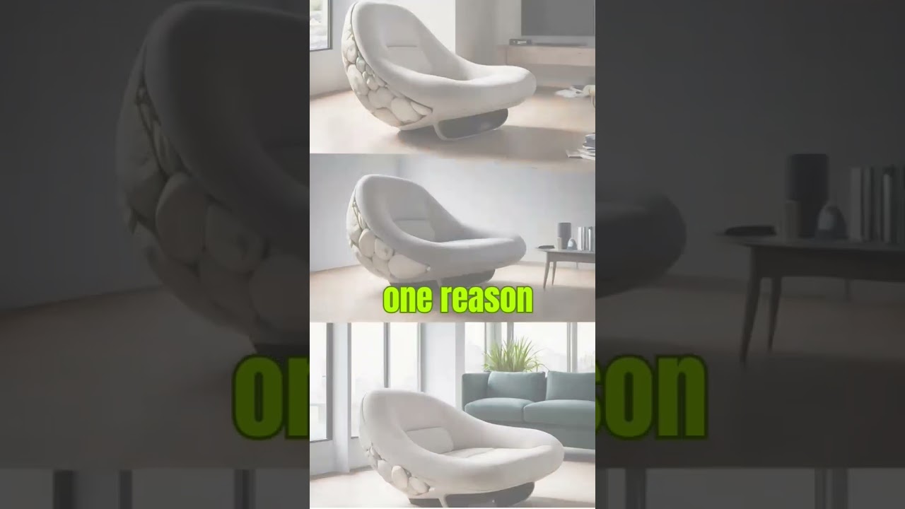 Lounge chair with smile | check product in description