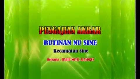 Al Bitagi feat Tari Sufi Sine - Robbi Kholaq || Live pengajian NU Sine