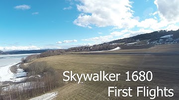 Skywalker 1680 - First flights