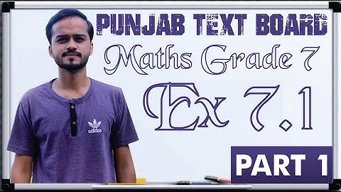Grade 7 Maths PTB Chapter 7 ex 7.1 Financial Arithmetic PART 1 || HIGHBROWS