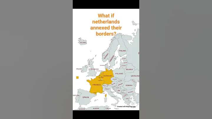 what if Netherlands annexed #geography #history #netherlands