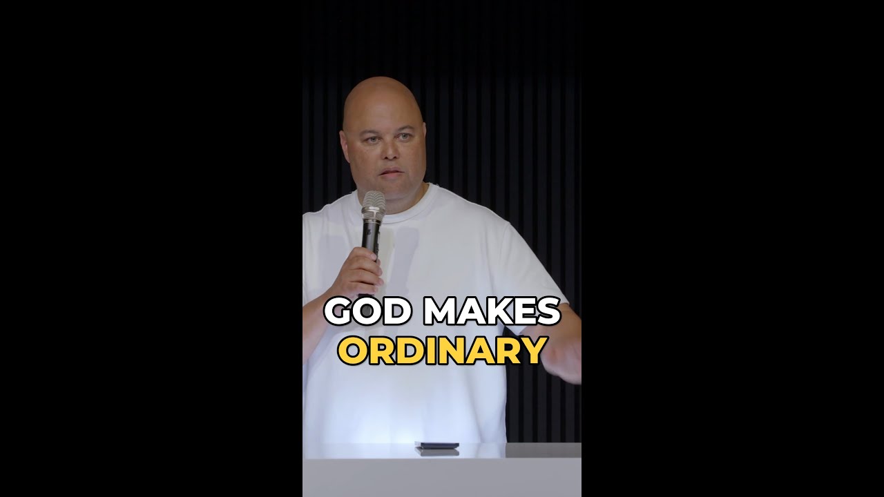 You don't have to be extraordinary — God just has to be with you #Shorts