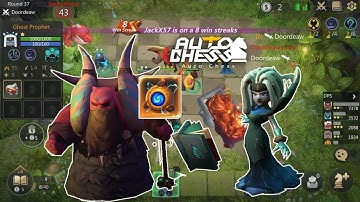 Storm Shaman Orb of Refresh vs Ghost Prophet is Unstoppable - Auto Chess Mobile Gameplay