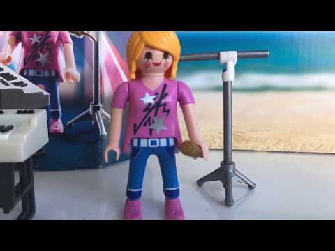 9095 Playmobil Músico Con Piano Y Micro