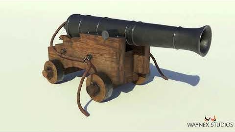 Cannon 3D Model