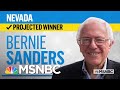 Sen. Bernie Sanders Is The Projected Winner Of The Nevada Democratic Caucus | MSNBC