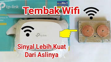 Tutorial Merakit Alat Tembak Wifi Outdoor Pakai TPlink Wr840n Hasil Tangkapan Sinyal Melebihi Bagus