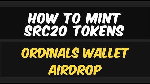 How To Mint SRC20 Tokens | Ordinals Wallet Airdrop | Hotbit Exchange Shutting Down | FTX 2.0