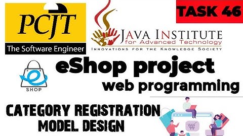 Web Project Task 46| java institute |  1st Year | e shop @javainstituteforadvancedte1415