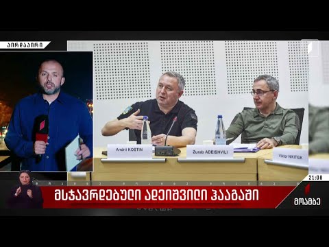 მსჯავრდებული ადეიშვილი ჰააგაში