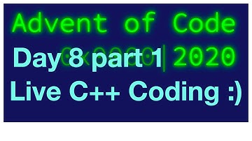 Advent of Code 2020 Day 8 part 1
