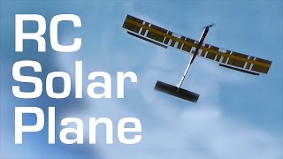 SOLAR Powered RC FPV Plane Build and Maiden - RCTESTFLIGHT -