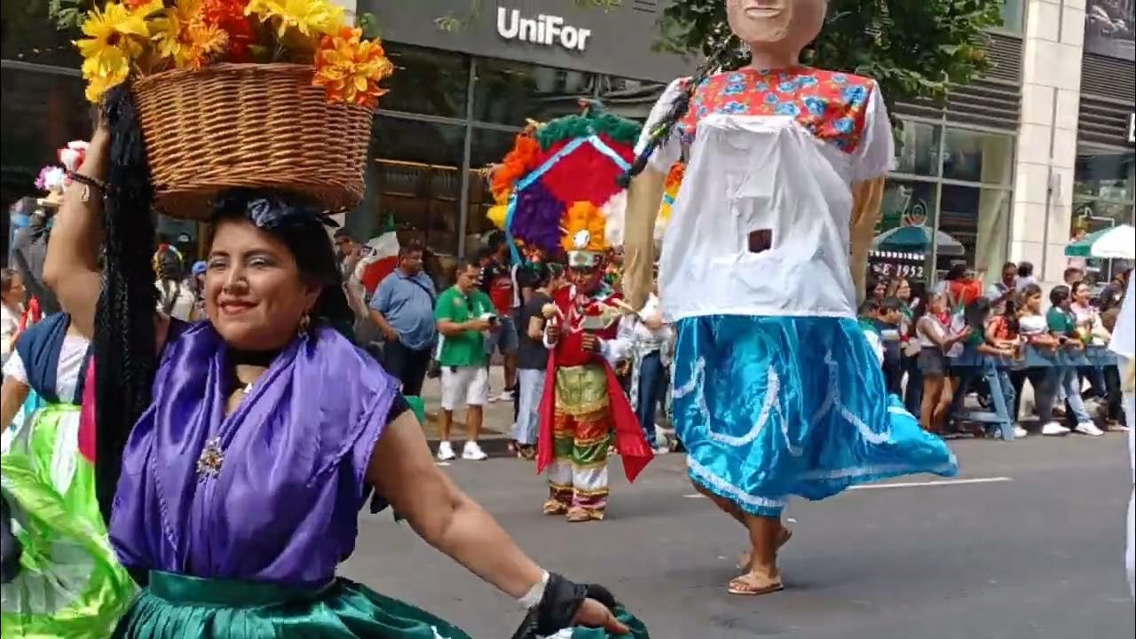 DESFILE MEXICANO EN NEW YORK 1 YouTube