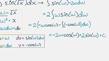 Integration by Parts with Substitution First