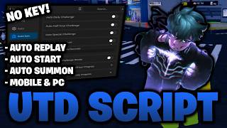 Universal Tower Defense Script NO KEY – Auto Reroll &amp; Auto Summon! (Mobile &amp; PC)