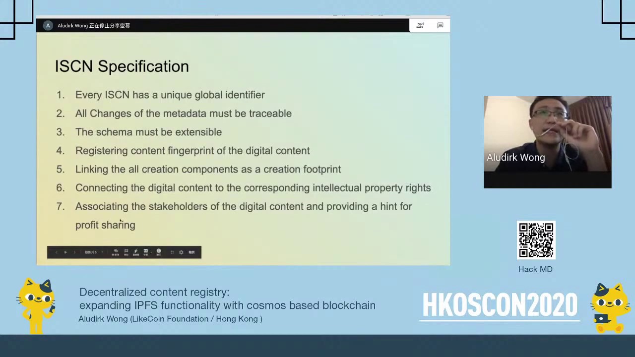 Decentralized content registry expanding IPFS functionality with