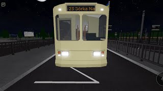 поездка по 23-му маршруту в hid s bases and trams