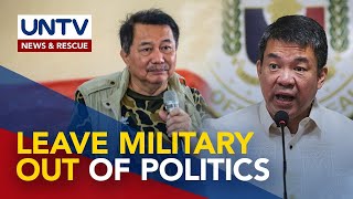 Pimentel appeals to Alvarez: Insulate AFP from political matters