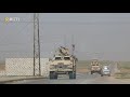American forces patrol near syrias hasakah  north press
