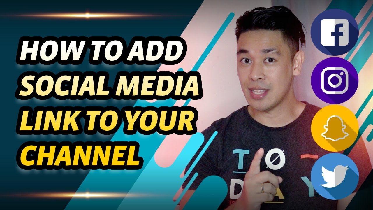 how to add links to youtube channel on phone 2025